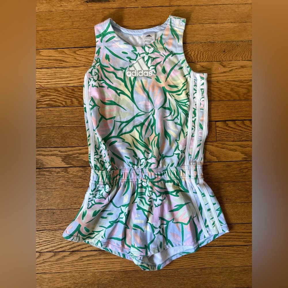 Adidas Multicolor Romper - Size Medium (10-12)